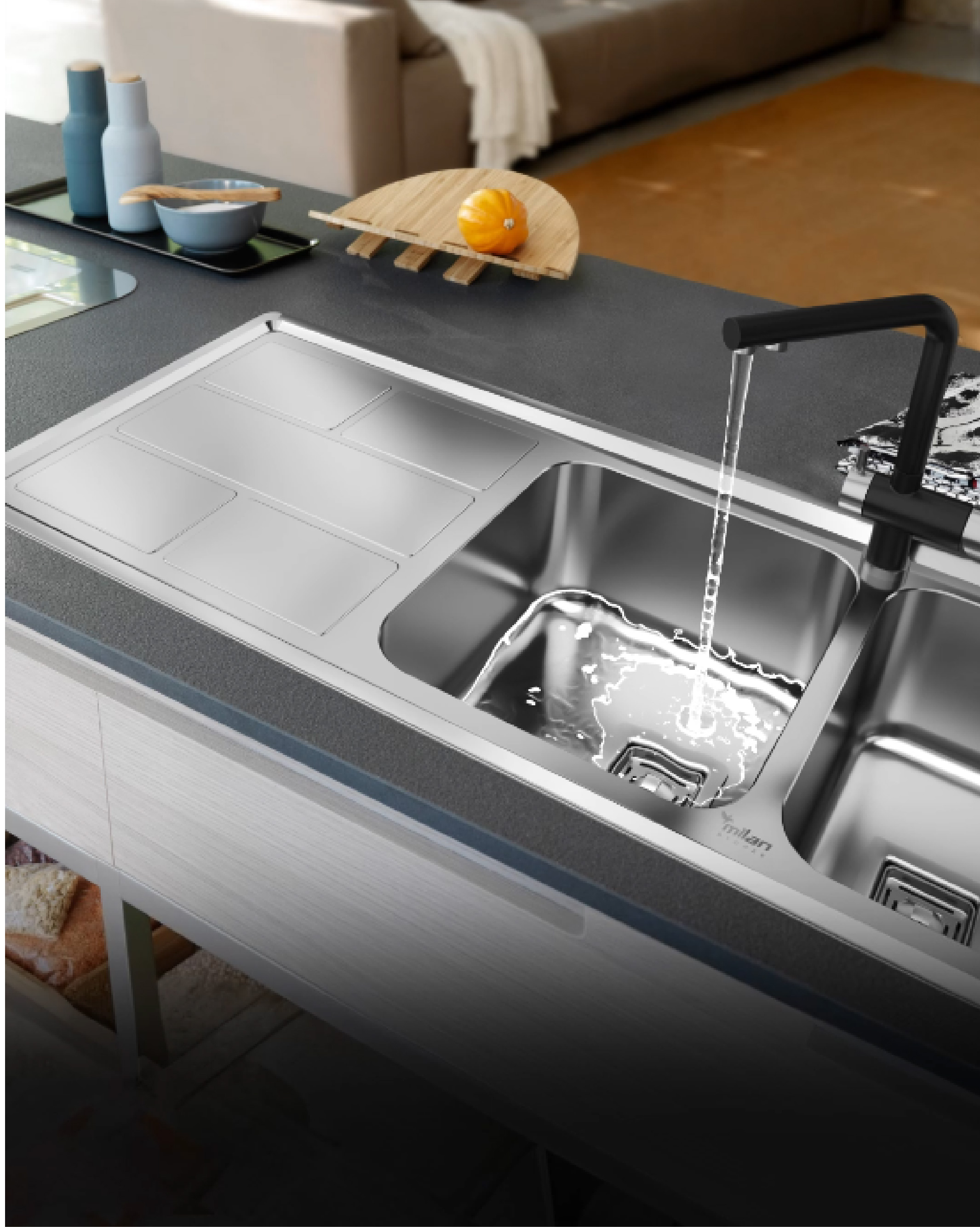 سینک توکار استیل