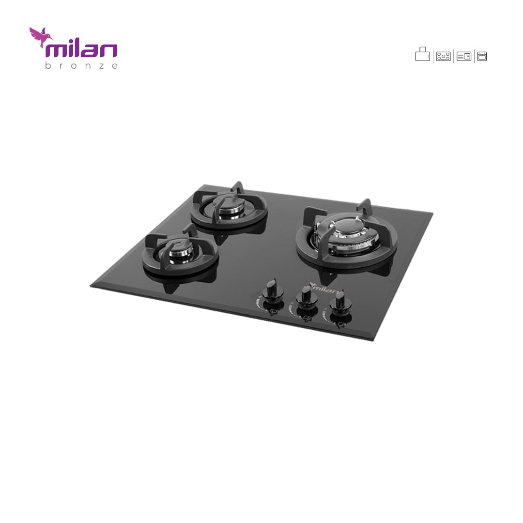 گاز G32 شیشه ای میلان برنز