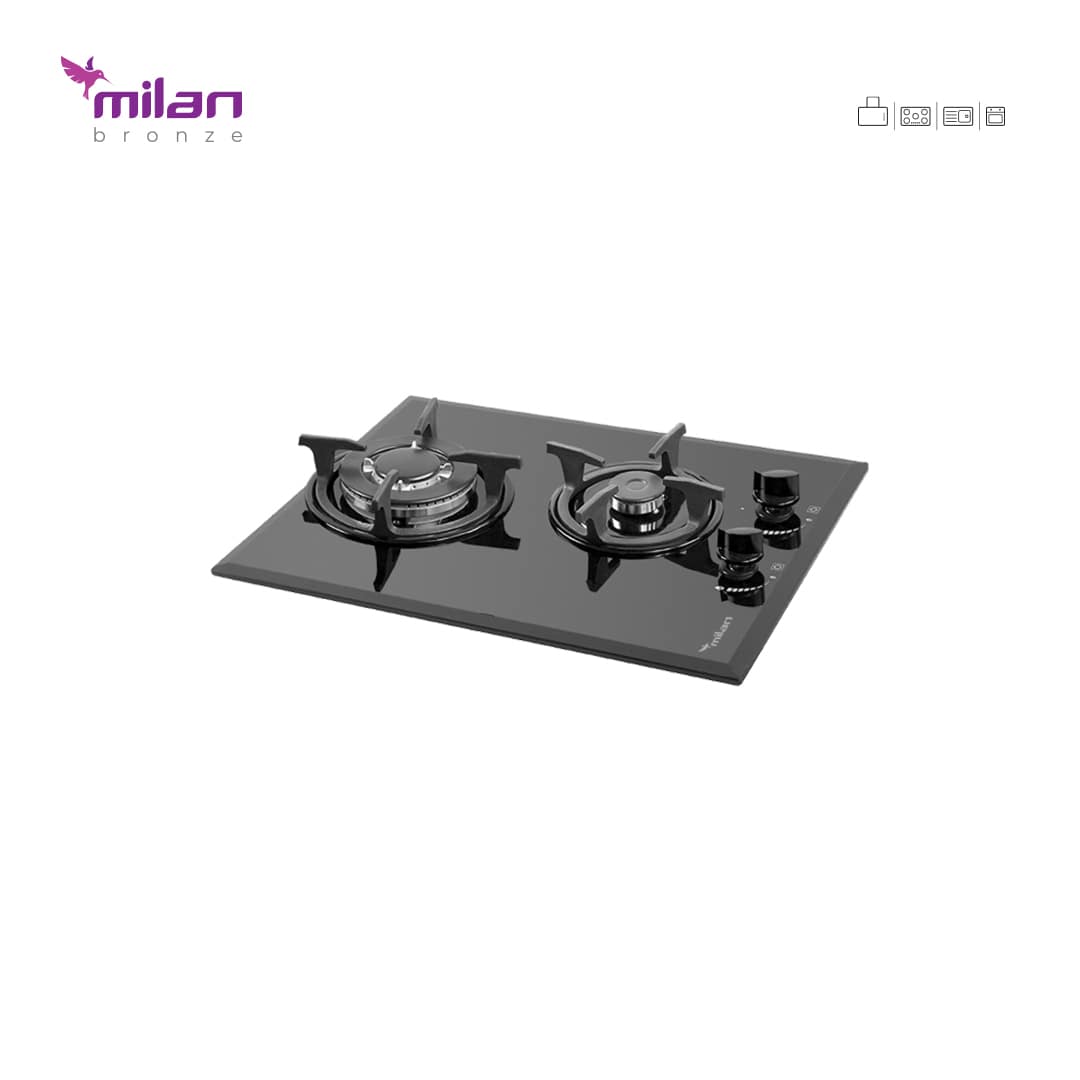 گاز G24 شیشه ای میلان برنز