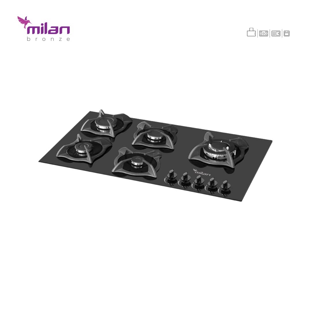 گاز G95 شیشه ای میلان برنز