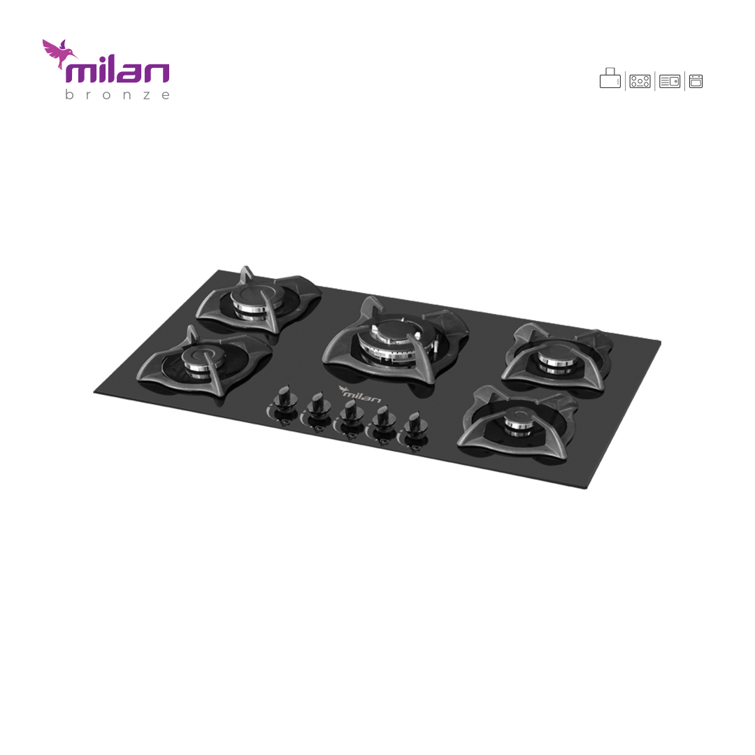 گاز G94 شیشه ای میلان برنز